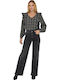 Damenjeans Grey, Black