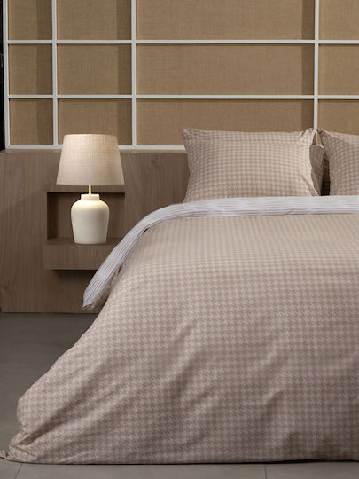 Sunshine Sheet Sets King Size 260x270cm. Feelings 2064 Beige 4pcs