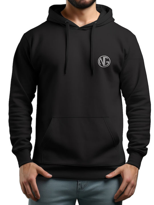 Sweatshirt mit Kapuze Black