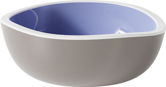 GTSA Serving Bowl Round made of Melamine Blue with Diameter 9cm 24pcs