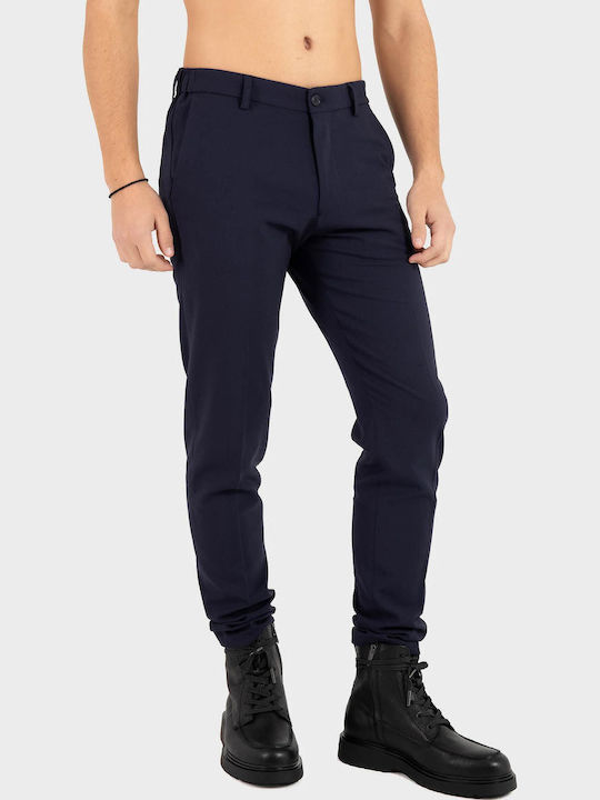 Παντελόνι Ελαστικό σε Slim Εφαρμογή Blue