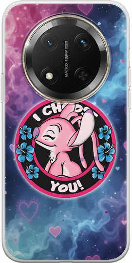 Husă I Choose You Roz Honor Magic 7 Lite 5g TPU Flexibil Silicon Transparent