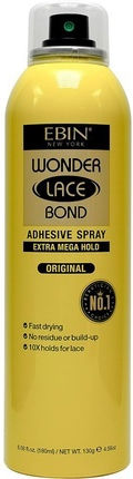 Ebin Wonder Lace Bond Spray Adeziv 180ml Extra Mega Fixare