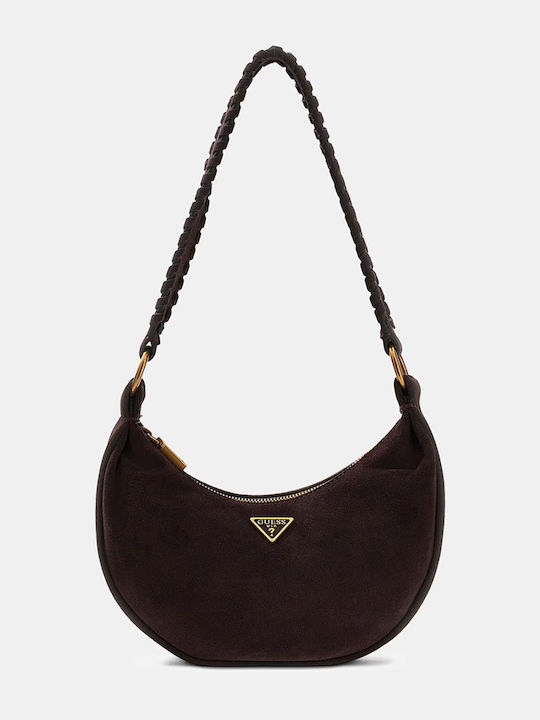 Guess Amita Hobo Δερμάτινη Γυναικεία Τσάντα Ώμο...