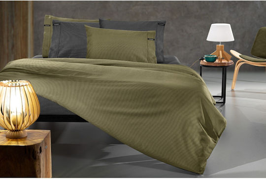 Guy Laroche Υπέρδιπλη 255x245cm Minimal Khaki