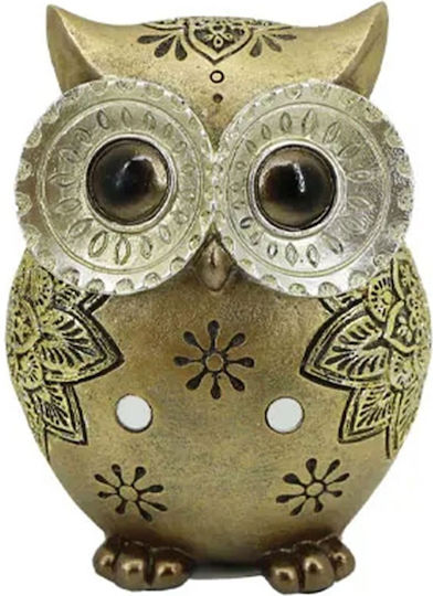 Marhome Decorative Owl Polyresin 9.5x6.5x13.5cm 1pcs