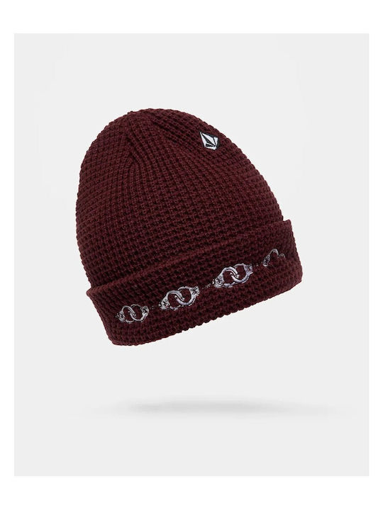 Beanie Ανδρικός Σκούφος με Rib Πλέξη σε Γκρι χρώμα