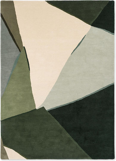 Harlequin Lucrat manual Covor Rectangular Green-beige