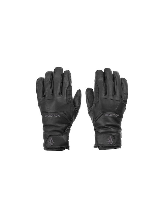 Volcom Gaaas Ανδρικά Γάντια Σκι & Snowboard με Μεμβράνη Gore-Tex Μαύρα