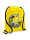 Koupakoupa Studio Ghibli Gym Backpack Yellow