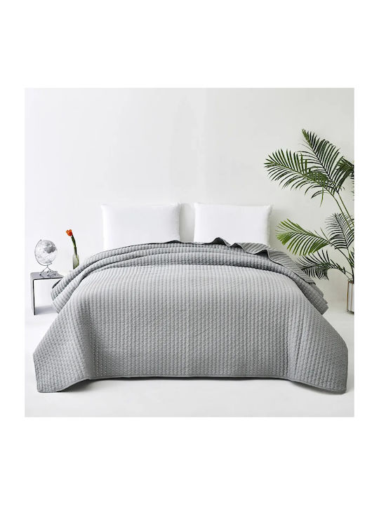 Mattex Κουβερλί Μονό Microfiber Grey 160x240cm