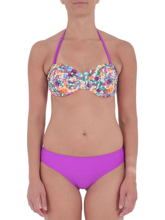 Violetta Set Bikini Μωβ