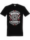 T-shirt Unisex Stranger Things Hawkins Is Cursed Black