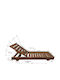 Professional Beach Sunbed 1226 200x68x25cm Tesias