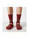 Prive Men's Christmas Socks Burgundy