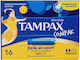Tampax Compak Regular Tampoane cu Aplicator 16 Bucăți