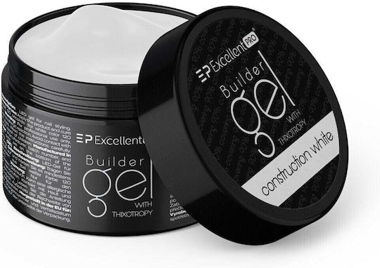 Excellent Pro Bauherren-Gel Falsche Nagelgel Weiß 15gr
