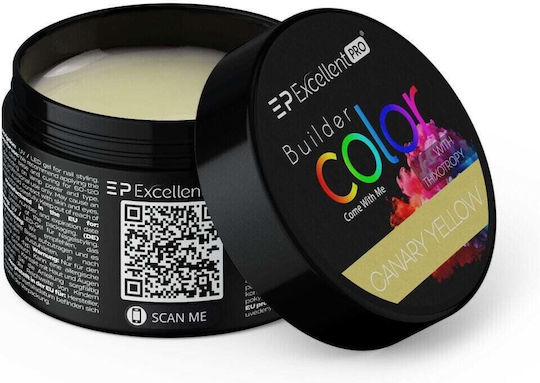Excellent Pro Bauherren-Gel Falsche Nagelgel Gelb 15gr