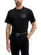 T-shirt Μαύρο