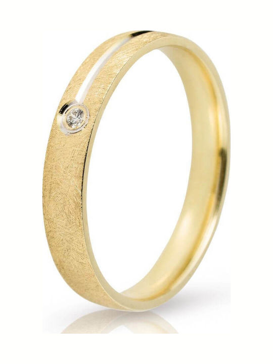 Ehering aus Gelb Gold 9K