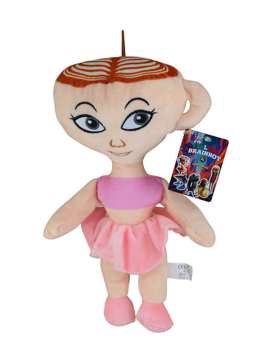 Ballerina Cappuccina Italian Brainrot Λούτρινο 30cm