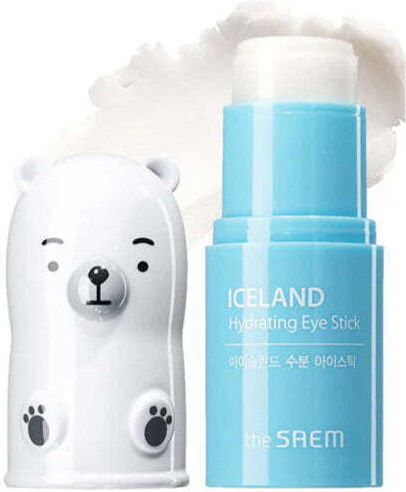 The Saem Iceland Stick Creme de Ochi pentru Hidratare și Cearcane 11gr