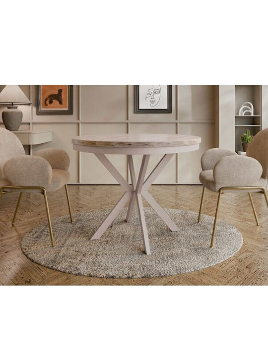 Oswego 155 Rund Tisch Speisesaal Holz Cashmere,...