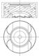 Piston Mahle 001 Pi 00189 000