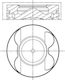 Piston Mahle 001 Pi 00190 000