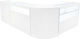 Gravity Led Shop Counter Set B1200 C1200 Tb60 & & Cm60 White