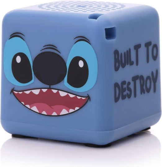 Bitty Boomers Bitty Box Bluetooth Speaker with Battery Life up to 4 hours Stitch