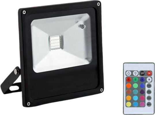 Προβολέας LED 50W RGB με Τηλεχειριστήριο