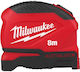 Milwaukee Autolock Μετροταινία 8m