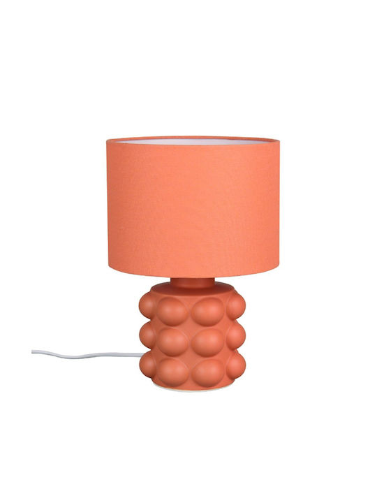 Trio Lighting Table Lamp for Socket E14 with Orange Shade and Base