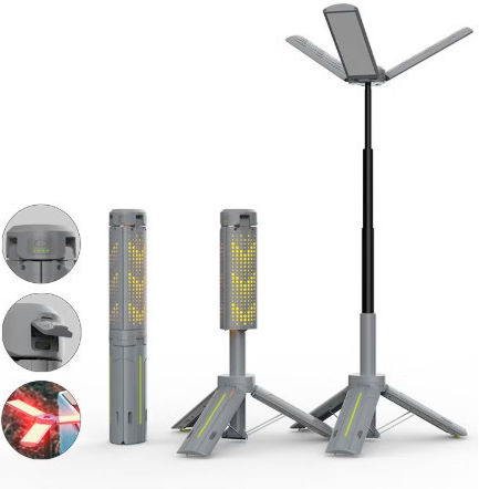 Rechargeable LED IP44 with Brightness up to 1000lm Portable