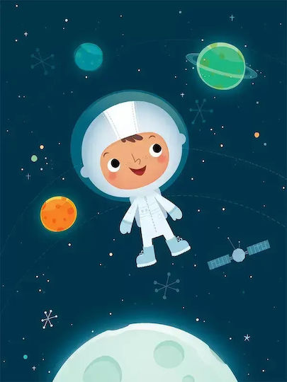 Cadru Pentru Copii Astronaut 30x40cm