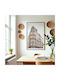 Poster Urban Architecture Pst2576 30cm X 40cm Frame Dark Natural Wood Brown