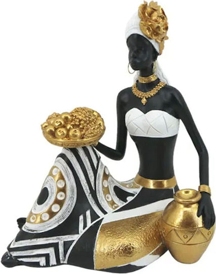 Marhome Figură Decorativă din Polirășină 19x12.5x22.5cm 1buc