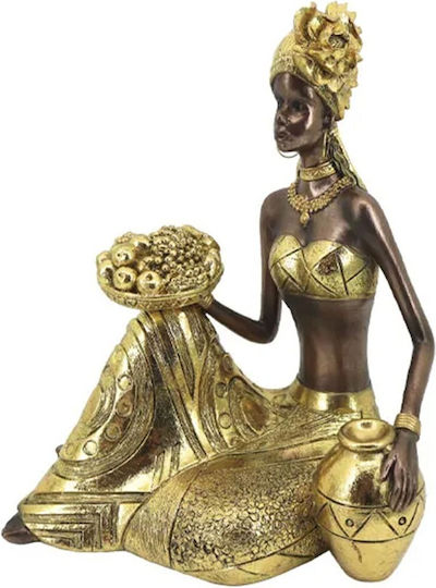 Marhome Figură Decorativă din Polirășină 19x12.5x22.5cm 1buc