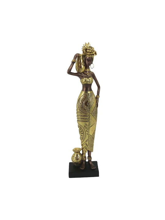 Marhome Διακοσμητική Φιγούρα Πολυρητίνης 8x5.5x34cm
