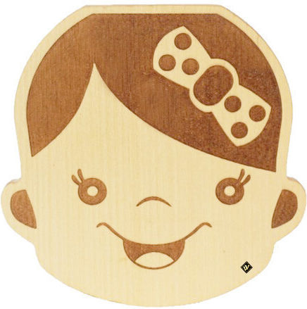 Velve Memory Box made of Wood for Girl