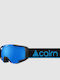 Cairn Spx3 Mat Ski- & Snowboardbrille Kinder Schwarz mit Linse in Blau Farbe