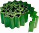 Palisad Bordură de Grădină în Culoarea Verde 10cm x 9.0m