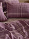 Sunshine Feelings Pillowcase with Envelope Cover Mauve 50×70 50x70cm