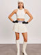 Tennis Pleated Skirt White