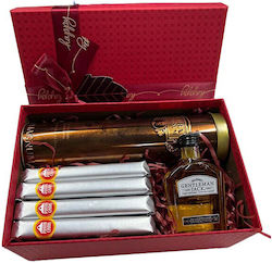 Geschenkset Für Herren Cuba Parfüm 100ml Jack Daniel's Whiskey Vier Zigarren