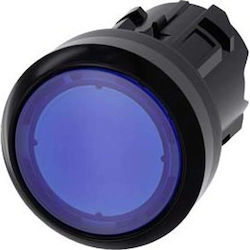 Light Button 22mm Plastic Blue Self-return 3su1001-0ab50-0aa0