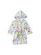 Carmel Kids Hooded Bathrobe Colorful Butterflies