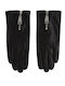 Schwarz Leder Handschuhe