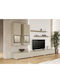 Serodeu 100 Living Room TV Unit with Showcase & Lighting Brown